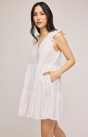 Maggie Linen Mini Dress
