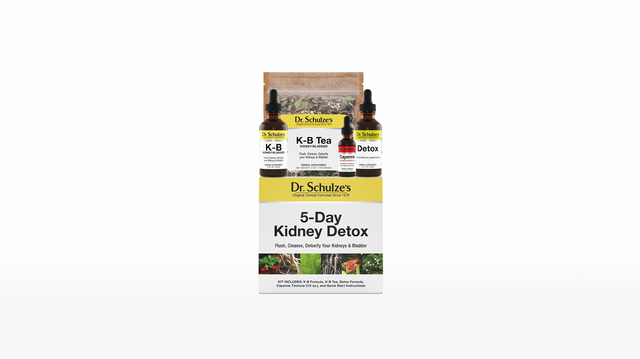 5 Day Kidney Detox Program - Dr. Schulze's Kidney Cleanse - herbdoc.com