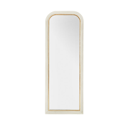Vera Floor Mirror in White