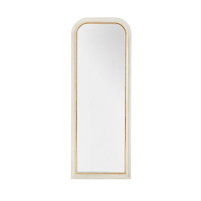Vera Floor Mirror in White