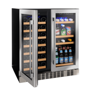 Wine Enthusiast Somm Series 30” Wine and Beverage Center-Stainless Steel