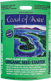 Coast of Maine Organic Seed Starter Soil 16 Quart Bag