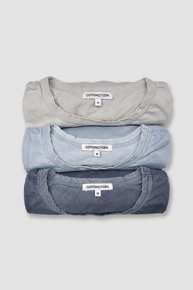 Classic Crew Long Sleeve Shirt (3-Pack)