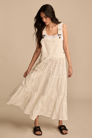 OVERALL CROCHET MAXI DRESS