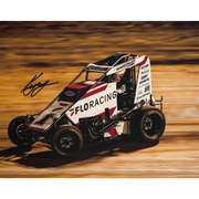 2024 Kyle Larson Flo Racing Hendrick Cars Sprint Signed Auto 8x10 Photo COA