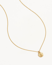 18k Gold Vermeil By the Shore Shell Necklace