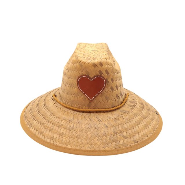 Heart Straw Hat