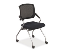 Mesh-Back Nesting Chair