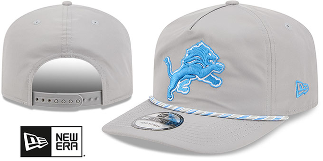 Lions '1920 ROPE SNAPBACK' Grey Hat by New Era