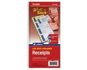 Wholesale Telephone Message: Discounts on Adams Write 'N Stick Receipt Book ABFSC1152WS - Bulk