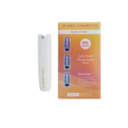Starter Kit Lite: Anti-Cigarette® Rechargeable Device + One Pack Life Pods™ (3 Pods) Peach of Mind™