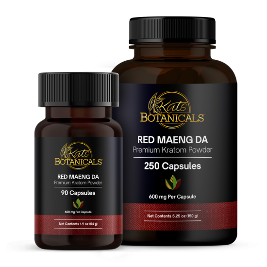 RED MAENG DA KRATOM CAPSULES