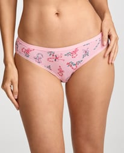 Organic Cotton Stretch Logo Bikini - 3 Pack