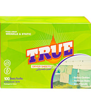 True Laundry Dryer Sheet - 100 Count