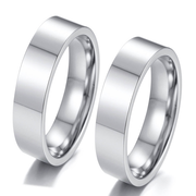 Unisex Couple Promise Rings