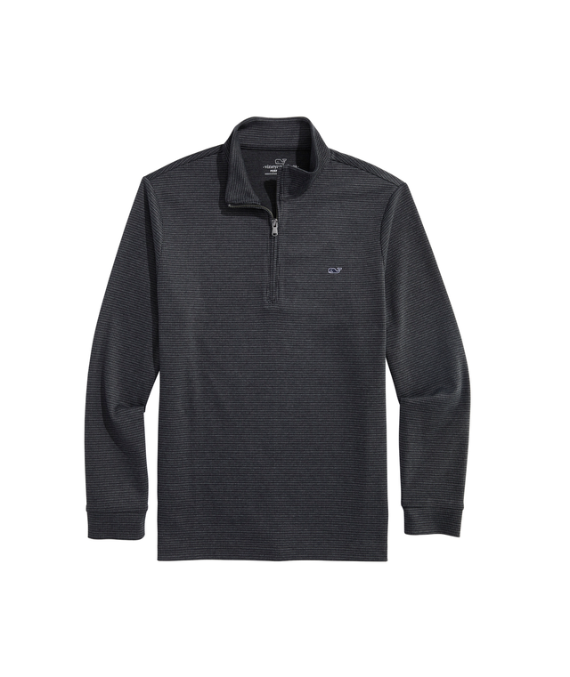 OUTLET Houndstooth Performance Quarter-Zip