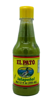 El Pato Green Jalapeno Hot Sauce - Medium - 12 fl oz