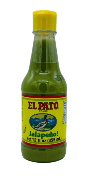El Pato Green Jalapeno Hot Sauce - Medium - 12 fl oz