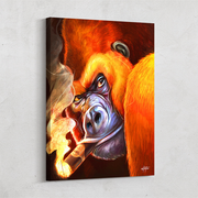 Gorilla Smoke