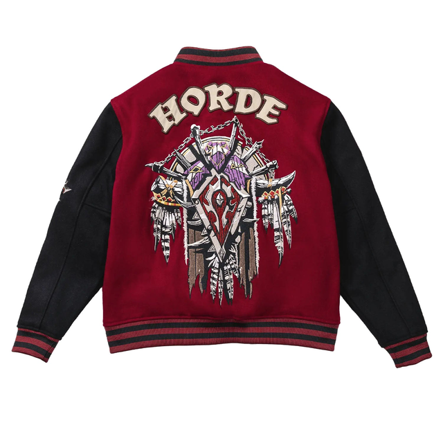 World of Warcraft Horde Varsity Jacket