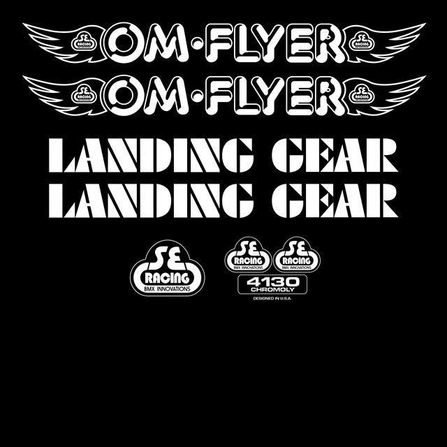 OM Flyer Decal Set