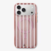 Abstract Stripe Nude MagSafe® Compatible iPhone Case