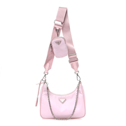 Nylon Re-Edition 2005 Shoulder Bag Alabastro