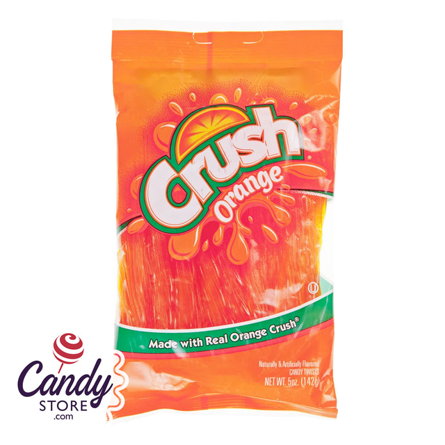 Orange Crush Licorice Twists Bags - 12ct