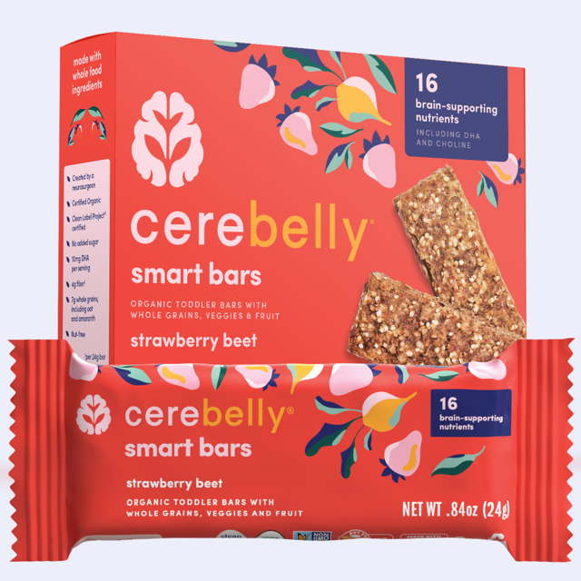 Strawberry Beet Smart Bars