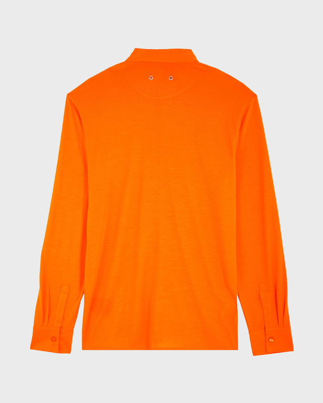 Men Jersey Tencel Shirt Solid