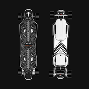 Backfire Zealot X2 Gear Drive Electric Skateboard with Major V3 Remote
