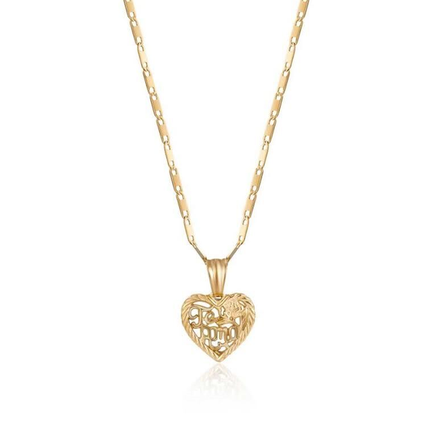 Te Amo Pendant Necklace