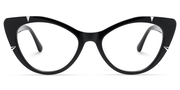 Slay - Cat Eye Black Eyeglasses