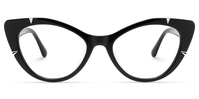 Slay - Cat Eye Black Eyeglasses