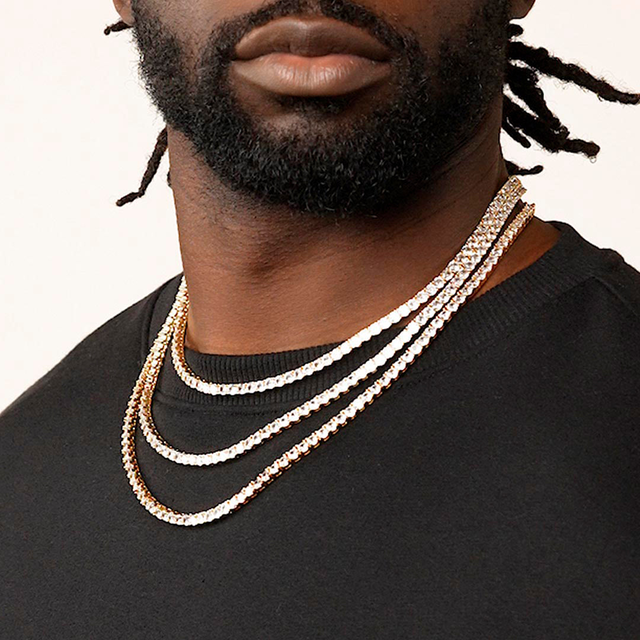 Diamond CZ Tennis Chain 4MM