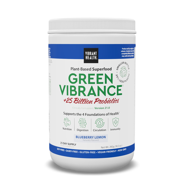 Green Vibrance Blueberry Lemon