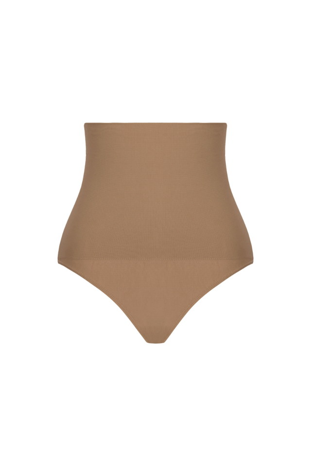 LUPO Seamless Slim Waist Corset with Thong Panties Design