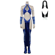 Mortal Kombat Kitana Costume Accessories Outfit Halloween Carnival Suit Cosplay Costume
