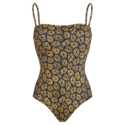 Women Bustier One-piece Swimsuit Carapaces