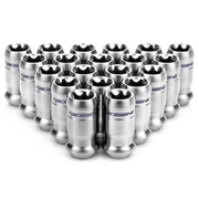 TNR-1 Titanium Lug Nut Set - Brushed - M12x1.25mm
