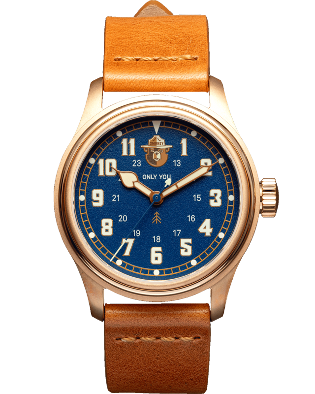 The Smokey Bear 80th Anniversary Edition Watch (Brilliant Blue)
