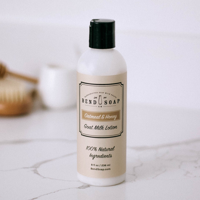 Oatmeal & Honey Goat Milk Lotion (8oz)