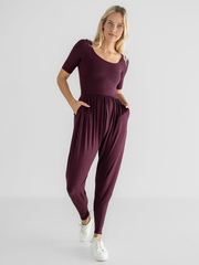 Sleeved Bōdhi Jumper, Burgundy