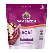Unsweetened Frozen Açaí Superfruit Packs