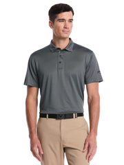 Mens Fine Line Stripe Golf Polo Shirt