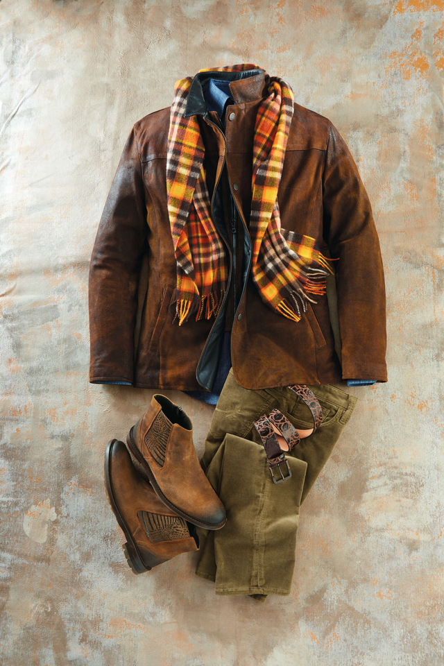 Remy Hybrid Lambskin Leather Blazer