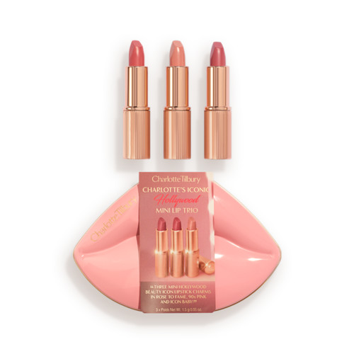 HOLLYWOOD ICONIC MINI LIP TRIO - TRAVEL SIZE LIP KIT