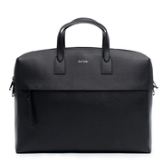 Paul Smith Leather Bag Double Zip Black
