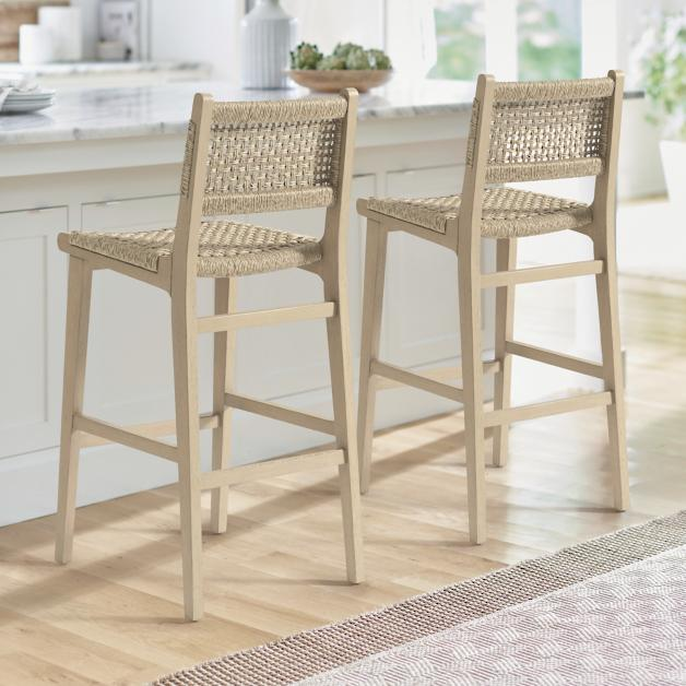 Barbados Low Back Bar & Counter Stool