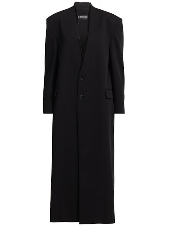 Stefe high comfort collarless coat - Ann Demeulemeester - Women | Luisaviaroma